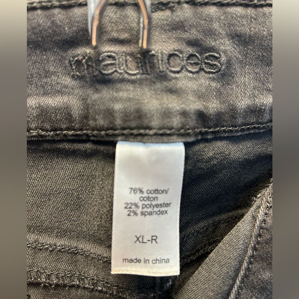 Maurices Charcoal Denim Pants - Picture 5 of 7